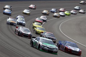 auto-club-400-kyle-busch-joey-logano-nascar-2013