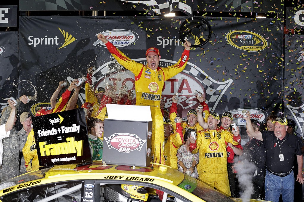 At Richmond International Raceway in Richmond, Virginia on April 26, 2014.