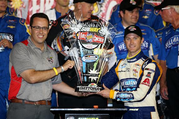 Read more about the article Nationwide | Kahne’s able with come-from-behind win at Daytona