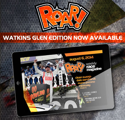 Read more about the article ROAR! Recaps Earnhardt Jr.’s Pocono Sweep. Read the magazine for free now!