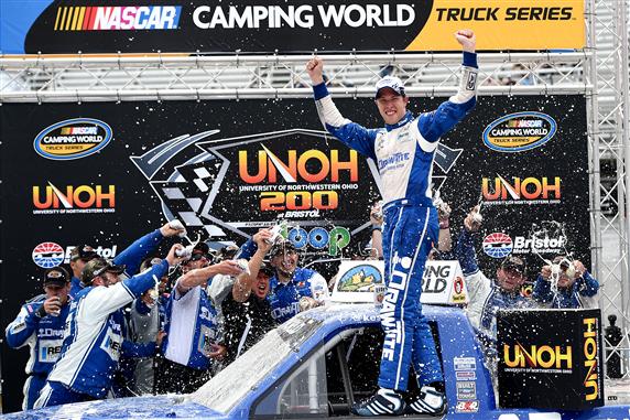 Read more about the article Camping World Truck | Brad Keselowski Earns First NASCAR Truck Series Win At Bristol