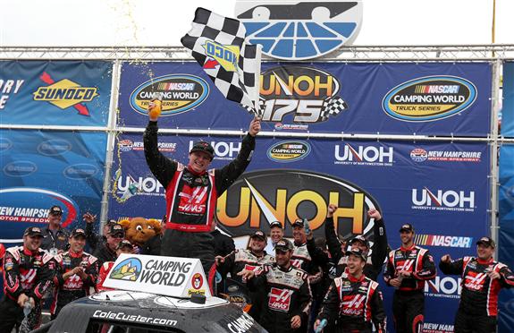 Read more about the article Camping World | Cole Custer triumphs at New Hampshire as youngest NASCAR national series winner