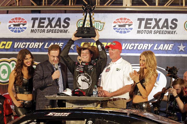 Read more about the article Jones speeds to first XFINITY Series victory at Texas