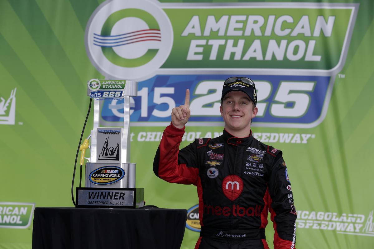 Read more about the article John Hunter Nemechek gets first Truck Series victory