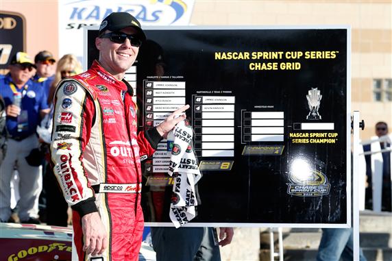 Read more about the article Kevin Harvick saves his Chase with impressive victory at Kansas