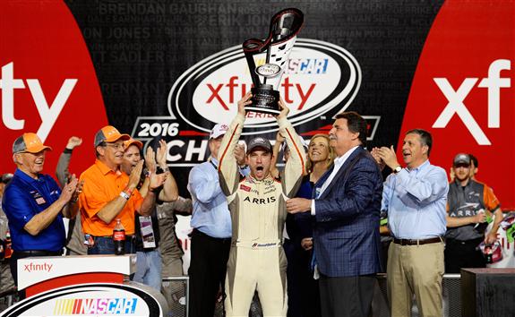 Read more about the article Mexico’s Daniel Suarez wins NASCAR XFINITY Series championship