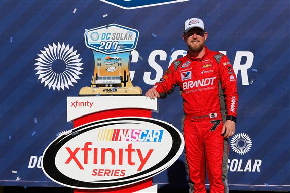 Justin Allgaier Perseveres To Win NASCAR XFINITY Race In Phoenix ...