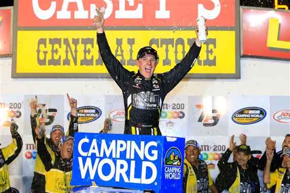 Read more about the article John Hunter Nemechek goes back-to-back with Truck win at Iowa