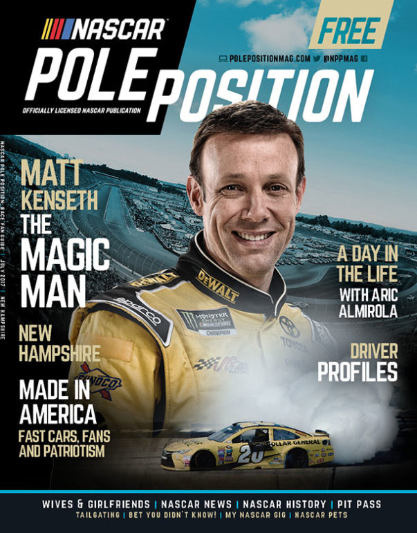 NASCAR Pole Position New Hampshire in July 2017