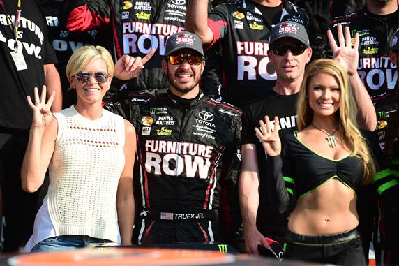 Read more about the article Truex wins the strategy game, grabs first victory at Watkins Glen