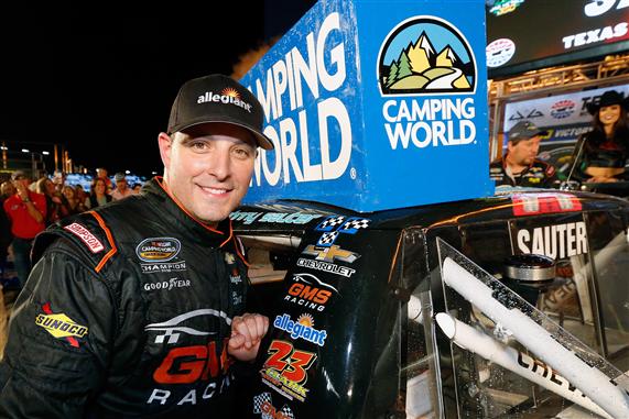 Read more about the article Johnny Sauter holds off Austin Cindric for Texas win