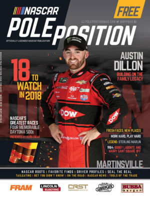 NASCAR Pole Position Martinsville in March 2018