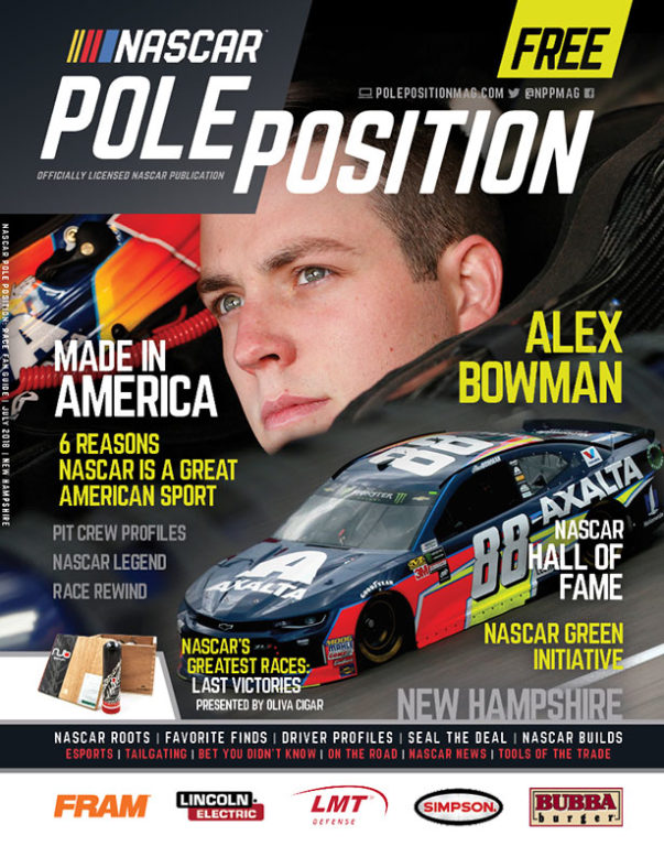 NASCAR Pole Position New Hampshire in July 2018