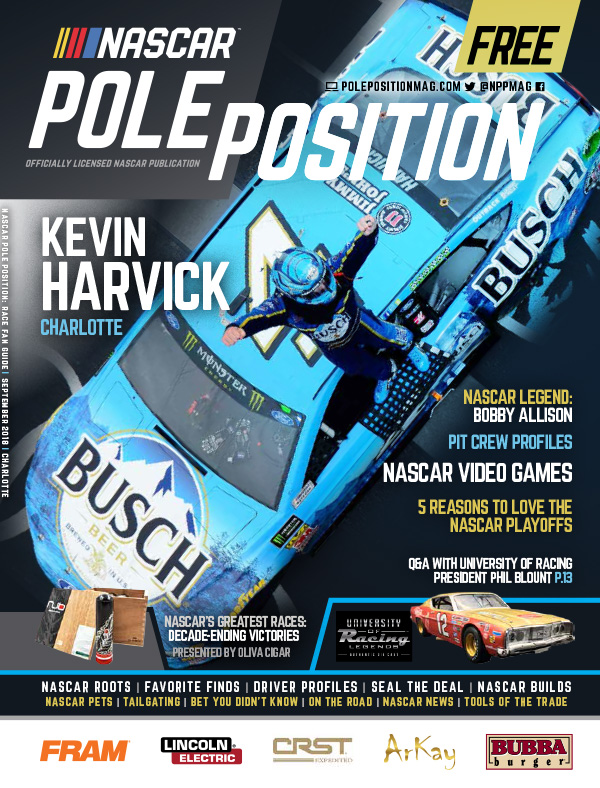 NASCAR Pole Position Charlotte September 2018