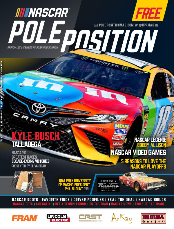 NASCAR Pole Position Talladega October 2018