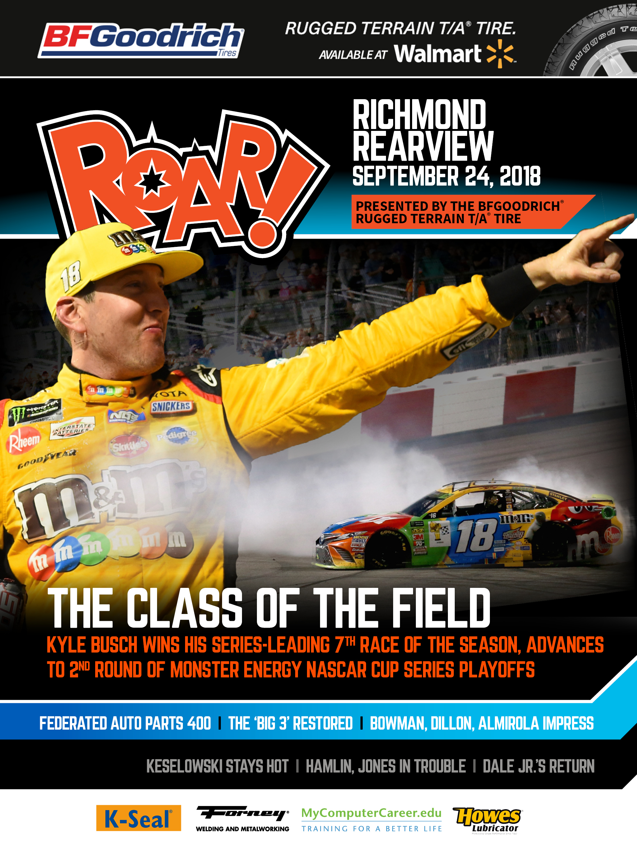 Read more about the article ROAR! Richmond Race Weekend Rearview September 2018