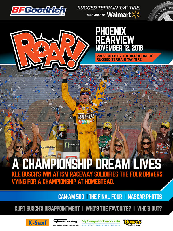 Read more about the article ROAR! Phoenix Race Weekend Rearview November 2018