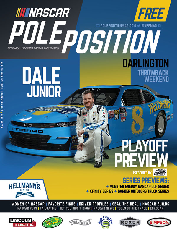 NASCAR Pole Position Darlington in September 2019