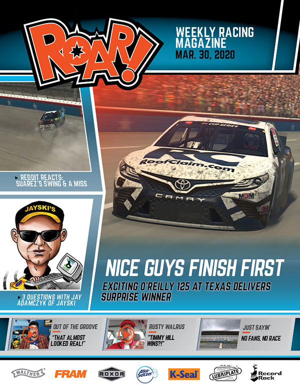 Read more about the article ROAR! – Weekly Racing Magazine – March 30, 2020