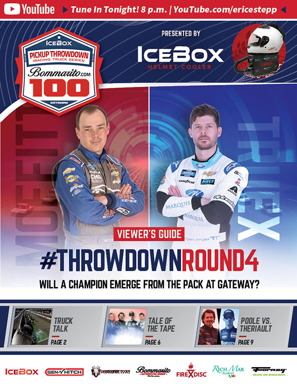 ROAR Pickup Throwdown Viewers Guide eSports iRacing Truck Series Bommarito.com 100