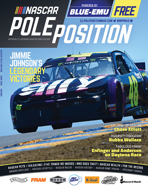 NASCAR Pole Position Sonoma in June 2020