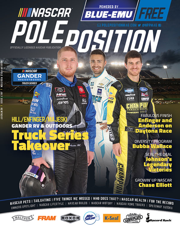 NASCAR Pole Position Kentucky in July 2020